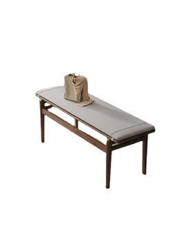 Прикроватный табурет Xk для спальни, диван-скамейка, скамейка из массива дерева, обеденный стул, табурет для дома