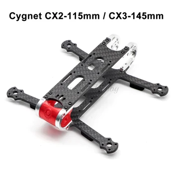 Cygnet CX2-115mm 115 мм 2 дюйма/CX3-145 мм 145 мм 3 дюйма Комплект Рамы Для Квадрокоптера Из Углеродного Волокна Для FPV RC Гоночных Моделей Дронов