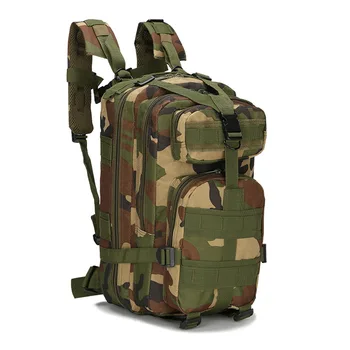 Военная фанатская тактическая сумка, спортивная сумка для альпинизма на открытом воздухе, 30л, Оксфордский водонепроницаемый камуфляжный рюкзак 3p