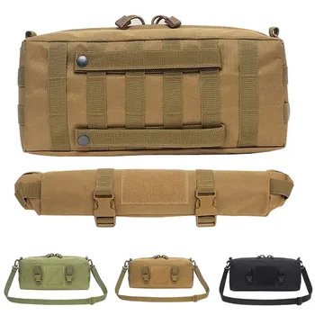 Армейская сумка Molle, уличная сумка через плечо, многофункциональный военно-тактический рюкзак, сумка-слинг для кемпинга, пеших прогулок, охотничьих принадлежностей, чехол