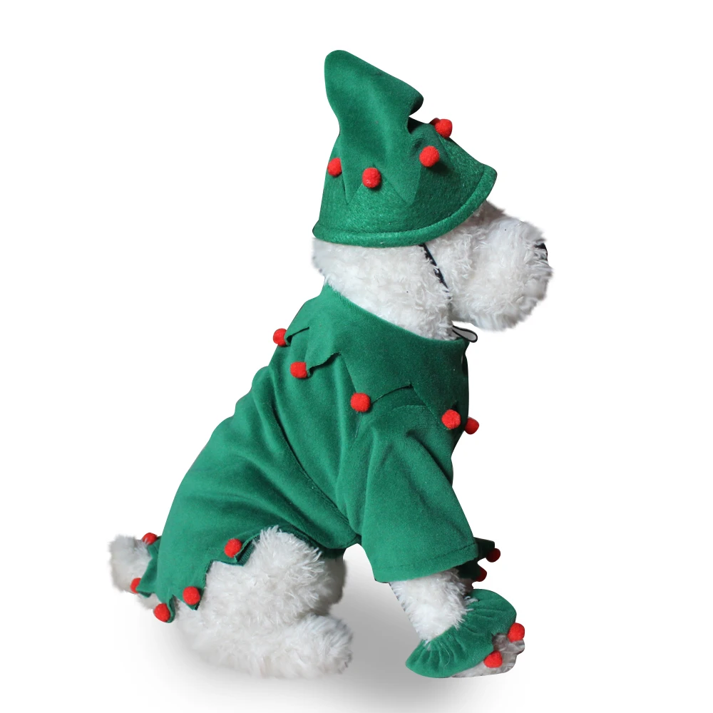 Рождественский костюм для собаки, костюмы для собак на Хэллоуин, одежда для кошек для чихуахуа, Рождественский клоун, одежда для домашних животных, костюм для кошек, одежда
