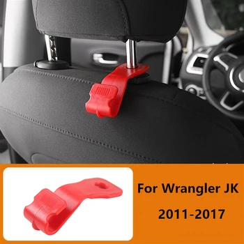 Многофункциональный автомобильный крючок Автомобильный подголовник Крючок для спинки Скрытый Крючок Для хранения сидений Модификация для Jeep Wrangler JK 2007-2017