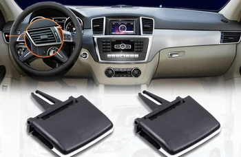 Пластиковый Комплект для Ремонта Лопастей Переднего Кондиционера Автомобиля A/C Air Vent Output Tab Clip Paddles для Mercedes Benz W166 ML GL Auto Accessories