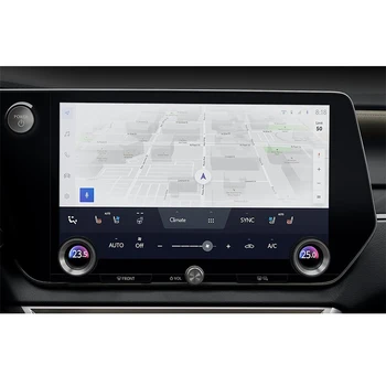 Пленка из закаленного стекла для Lexus RX 350 450 2023 2024 ЖК-дисплей, автомобильный GPS-навигатор, защитный экран, защитная пленка, аксессуары для интерьера