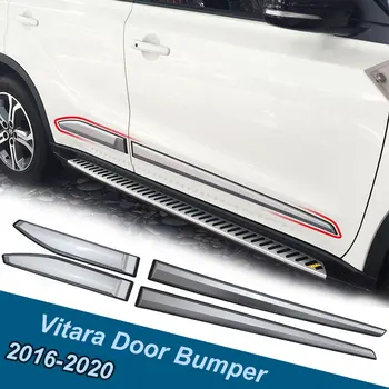 Для Suzuki Vitara Дверная накладка на бампер ABS Материал Предотвращает столкновения Украшает автомобильные аксессуары 2016 2017 2018 2019 2020 гг.