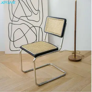 Офисные стулья для гостиной с поддержкой спины Современные уникальные противоскользящие стулья для гостиной для одиноких взрослых с украшением в стиле Эль-Хогар