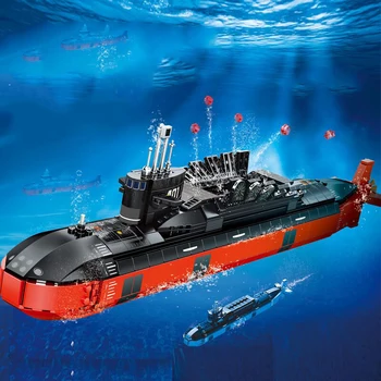 2022 Военная армия Вторая мировая война WW2 SWAT Тип солдат полиции Стратегическая Атомная подводная лодка Строительные блоки Кирпичи Детские игрушки