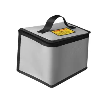Безопасная сумка для липо-аккумулятора, водонепроницаемая сумка, Огнеупорный прочный взрывозащищенный контейнер, футляр, огнеупорная сумка для семейной мастерской дома