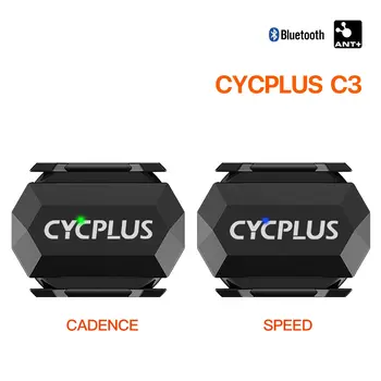 CYCLPLUS Cadence Speed С двойным датчиком скорости, Аксессуары для велосипедных велосипедов ANT + BLE 5.0 Спидометр для велокомпьютера XOSS Strava