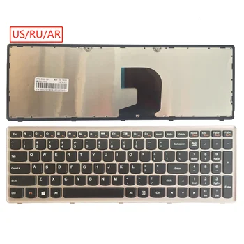 Новая Американская Русско-Арабская Клавиатура Для ноутбука Lenovo Ideapad Z500 Z500A Z500G P500 Клавиатура RU AR