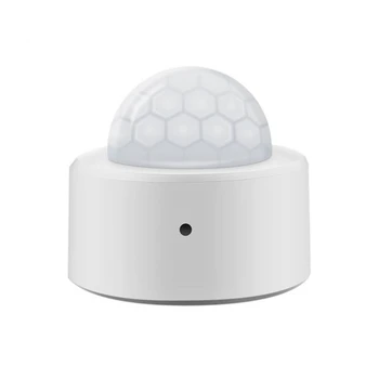 Датчик движения в помещении Tuya-умный датчик человека ZigBee-Датчик движения с полусферическим дизайном для домашней системы безопасности
