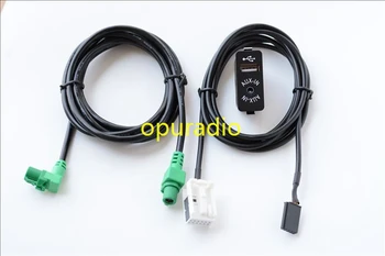 Оригинальный GPS Навигационный кабель USB AUX in Адаптер Жгута Проводов для автомобильного радио BMNW E39 E46 E38 E53 X5 Z4 E70