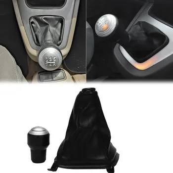 5-ступенчатая ручка переключения передач, кожаный багажник для Hyundai Tucson 2004 2005 2006 2007 2008 2009