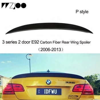 Карбоновые крылья Для BMW 3 Серии 2-Дверный и 4-Дверный Спойлер заднего крыла из углеродного волокна Performance M4 P AC PSM Style 2005-2018 стайлинг автомобилей