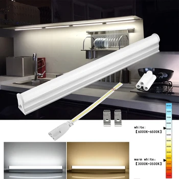 Светильники Для Кухни AC 220V LED Bar light Лампа С Выключателем EU Plug Подсветка шкафа 29 см 57 см led cocina освещение шкафа 6 Вт 10 Вт
