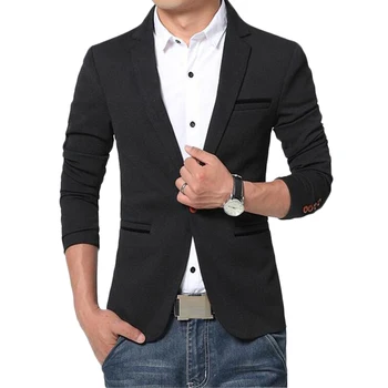 Куртка мужская повседневная приталенный блейзер костюм пальто мужская мода корейский Terno Masculino костюмы abrigo hombre роскошные весенние куртки auutmn