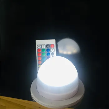 Дистанционно управляемый Перезаряжаемый Базовый светильник Led модуль Для улучшения настроения мебели Под столом 32Smd Ночник Mood Ambient lamp-RGBW