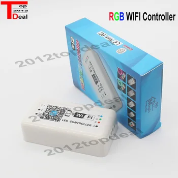WIFI LED RGB контроллер DC12-24V для светодиодной ленты RGB, применимой к мобильным устройствам IOS и Android