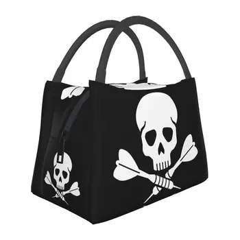 Изготовленная на заказ сумка для ланча с черепом для дартса, Мужская и женская сумка для дартса, охладитель для игры в дартс, ланч-боксы с теплой изоляцией для поездок в офис