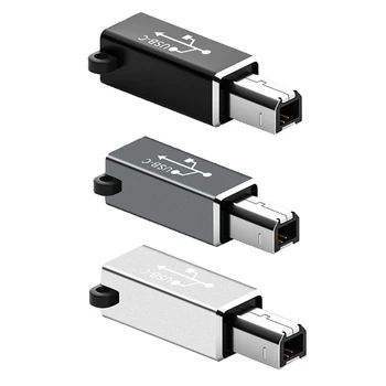 2021 Новая Высокоскоростная передача данных с USB C на MIDI Адаптеры для принтеров Plug and Play Без драйвера