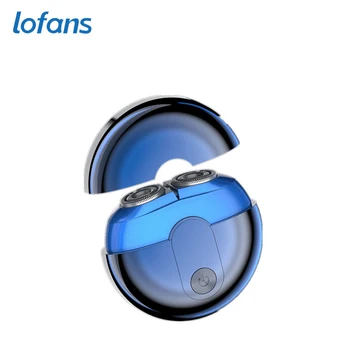 двухскоростная электробритва lofans T2 сетка для ножей с двойным кольцом двухскоростная насадка для влажного и сухого нанесения 3D-шпона с плавающим шпоном