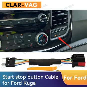 Для Ford Kuga 2015 для C-max для transit пользовательская Автоматическая Остановка Запуска Системы двигателя С Выключенным Устройством Датчик Управления Штекер Кабель Отмены остановки