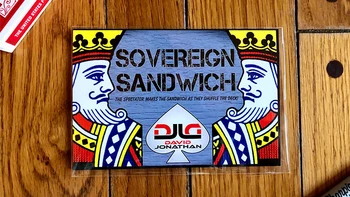 Новые поступления Sovereign Sandwich от Дэвида Джонатана Крупным планом Реквизит для Фокусов Иллюзии Сценическая Магия Ментализм Уличная Магия Веселье