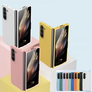 Корейский Модный Красочный Чехол для телефона Candy PC Для Samsung Galaxy Z Fold 5 Case 5G Для Galaxy Z Fold 4 3 5 Cover Z Fold5 Fold4 Capa