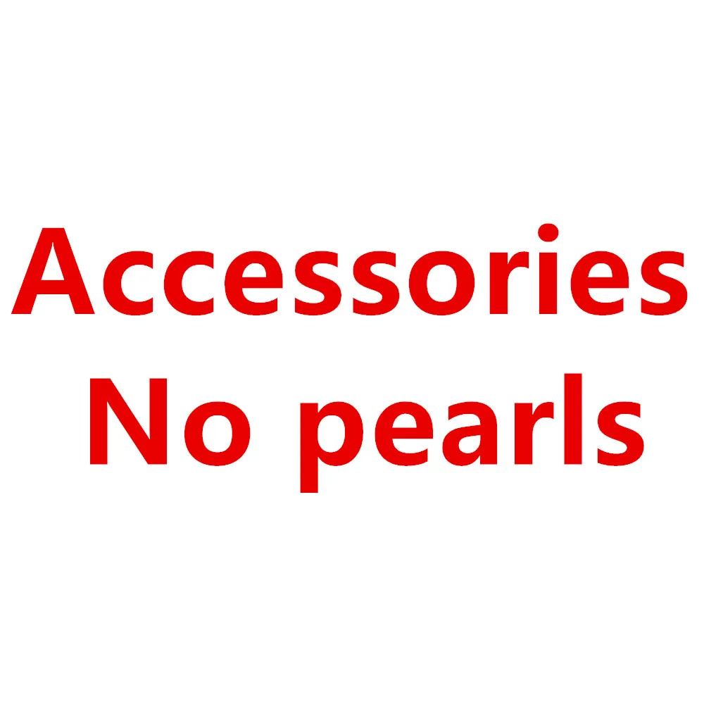 Аксессуары DIY Pearl Earnail Ювелирные изделия из стерлингового серебра S925 Пробы, Золотые серьги, женские пустые бусины 6-8 мм