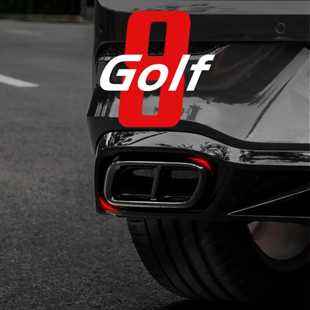 Накладка на Наконечник Глушителя задней Выхлопной трубы автомобиля для Golf 8 MK8 Аксессуары 2020 2021