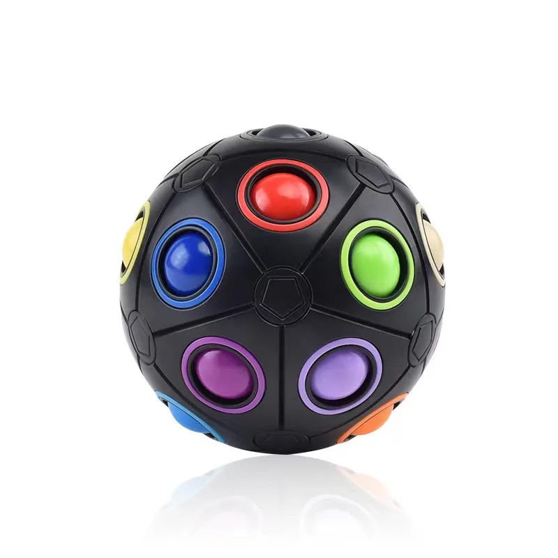 Волшебный шарик-головоломка Speed Cube Ball Веселое средство для снятия стресса, логическая головоломка, подбирающая цвета 3D игрушка-головоломка для детей, подростков и взрослых