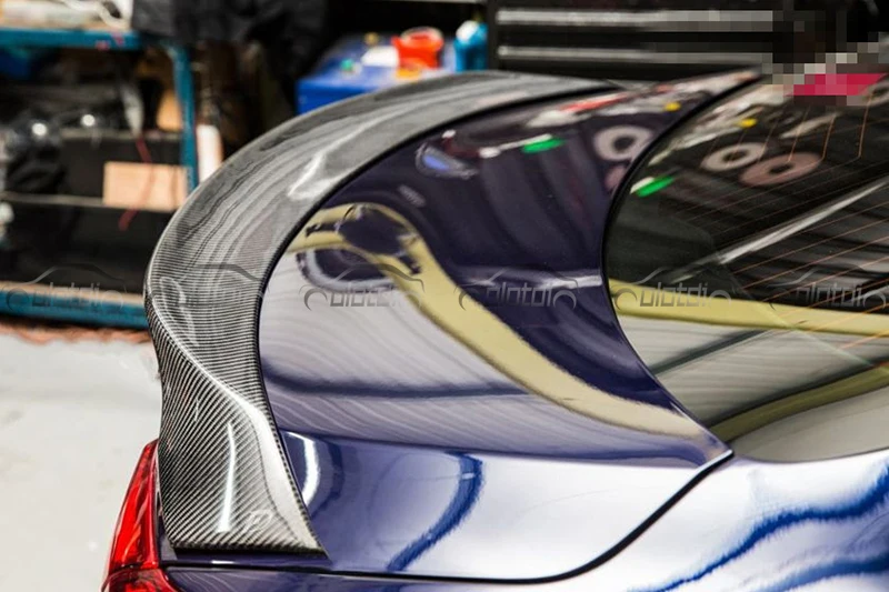 OLOTDI из настоящего углеродного волокна, задняя кромка багажника, спойлер багажника, крылья для Maserati Ghibli, автомобильный стайлинг, Автонастройка